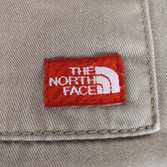 The North Face Tan Flat Front Shorts Classic Style - Picture 4 of 13